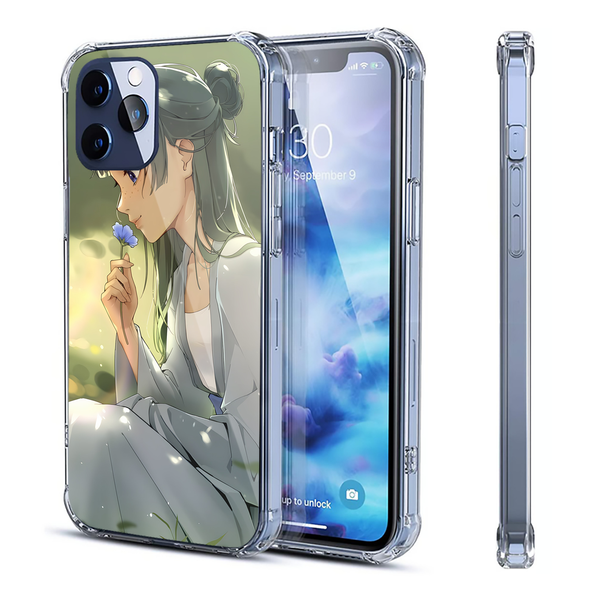 （画像用） 薬屋のひとりごと The Apothecary Diaries 【iPhone 12シリーズ対応】透明スマホケース（クリアソフトケース）